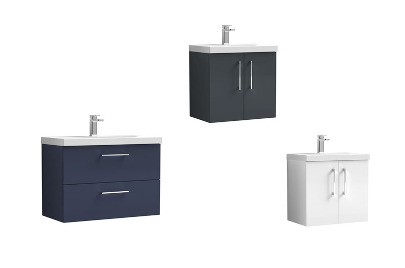 arno wall mounted vanity units