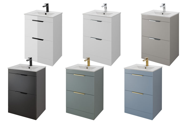 kaka floor standing vanity units