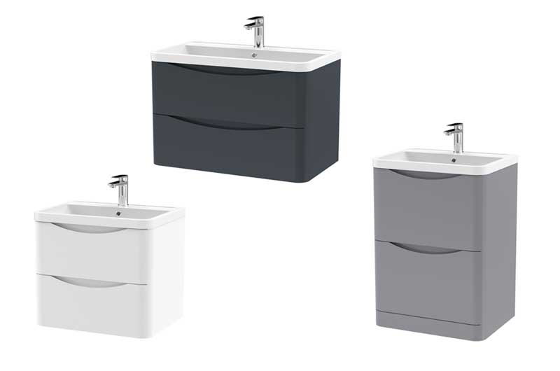 lunar furniture vanity units