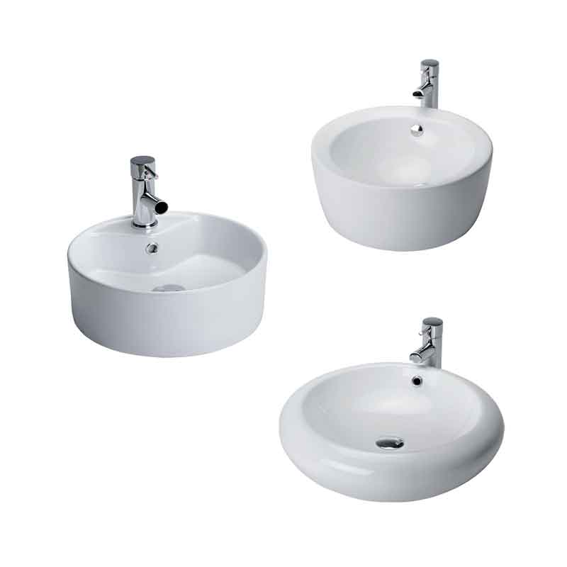 round basins